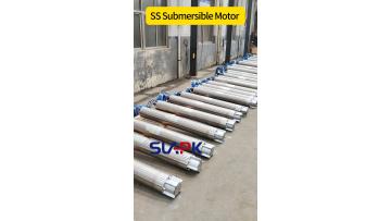 Stainless steel submersible motors