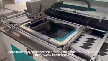 Ribbon and strap automatic screen printing machine