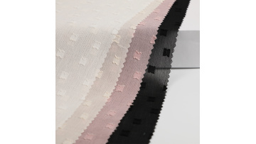 Kaiming Textiles Wholesale 100%polyester Chiffon Fabric Plain 100% Polyester Jacquard Woven 75D Lady Dresses Customized Color1