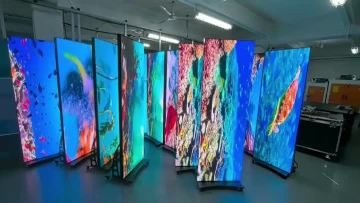 Movable Poster LED Display