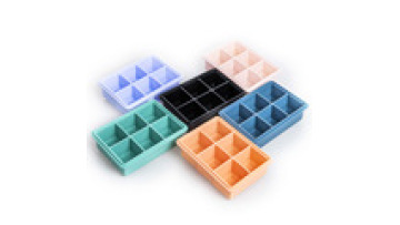 Wholesale Bpa free Food Grade Silicone Ice Cube Mold Non-Stick Stretchy Silicone Ice Cube Trays Baby Food Moulds1