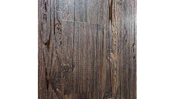 Double-sided steel sheet with black wenge wood grain