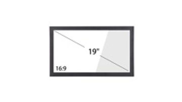 19 Inch IR Touch Screen Panel with Tempered Glass for Kiosks