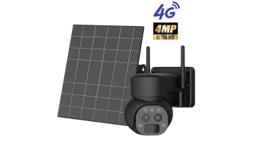Y9 Dual len solar cctv camera 