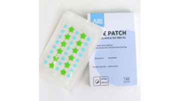 Tea Tree Oil Acne Patches with Salicylic Acid - OEM Star-Shaped Hydrocolloid Blemish Stickers1
