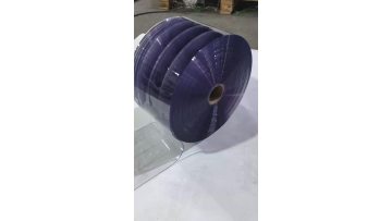 Blue Clear Reinforced PVC Strip Curtain