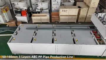 New made PP 3 layers pipe manufacture plant 