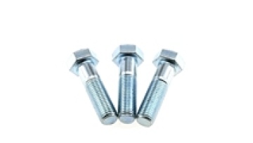 M8 Steel Galvanized Zinc Hex Head Bolt Nut Flat Spring Washer DIN933 Blue White Yellow Color ASTM A325 A307 Gr2 Gr5 ASTM 193 B71
