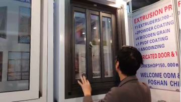 aluminum alloy rotating window