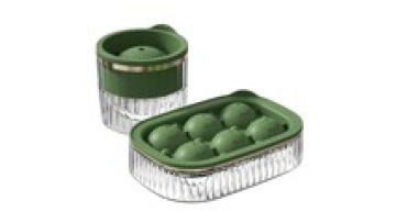 Cross-Border Hot Sale Round Silicone Ice Compartment Edible Material Custom Size Silicone Ice Cube Tray1