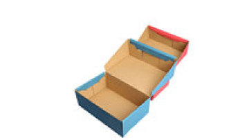 Custom luxury shoe box packaging corrugated sneaker box design pattern shoe box1