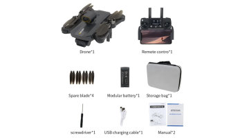 4K Dual Camera Brushless Optical Flow rc Drone