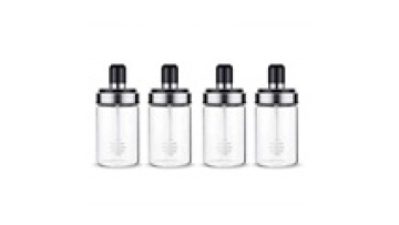 Hot Selling Storage Spice Seasoning Bottle/Honey/Olive oil/Tank With Plastic Spoon.1