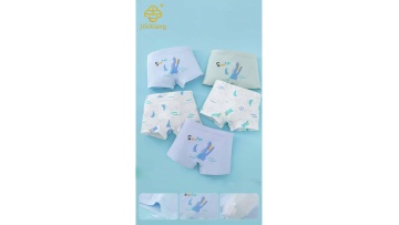 Cartoon Fun Robot Printed Children's Four Corners