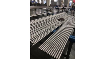 Machined titanium tube
