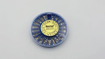 Dental Endodontics Materials Stainless Steel Or Gold Plated Screw Post for Root Canal Filling Refills Files Root Canal Nail1