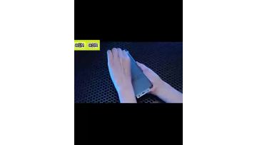 Microcrystalline film (heat bending facial mask)