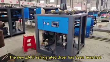 ZAKF Top-Outlet Cooled Dryer with Digital Display Controller (Video)