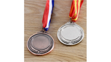 2018 New Arrived Cheap Item High Quality Silver Metal Medal1