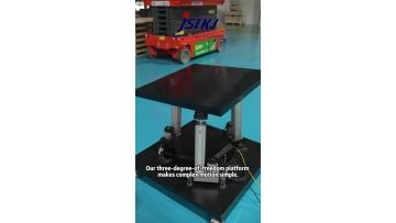 Three-degree-of-freedom platform