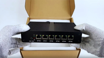 4405U 6 Nic Network Server Firewall Mini PC