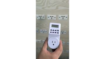 Practical operation THA small screen timer timing switch socket electronic timer wall electric socket