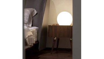 Jing An Wood Bed Sidetable