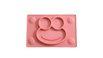 LEADONE Silicone Baby food Plate Kids Silicone  Divided Toddlers with Suction For Children1