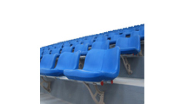 Aluminum Outdoor Fixed Stadium Bleacher/ Plastic Chairs for Football Basketball Court1