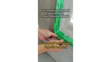 Waterproof Airtight Tape for Membrane Overlaps and Openings