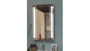 Large Size Aluminum mirror cabinet with light