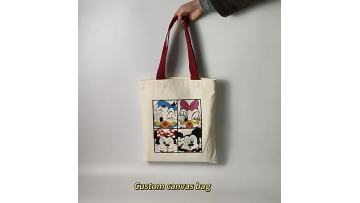Cotton Tote Bag Custom Print
