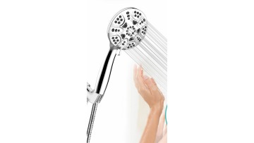 Amazon ebay 6 Functional High Pressure Shower Head Fixed Handheld Shower Head Rain1