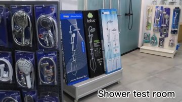 On Off Button Pressurized Hand Shower Head Full Chromed Bathroom Spa Eco Stop Hand Shower1