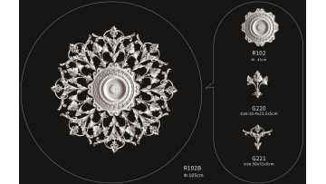 luxury-ceiling-medallion-R102b-video