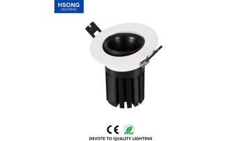 Hsong Lighting - 20W cut out 95mm original manufacturer LED COB downlight with honeycomb for hotel shop led cob recessed spotlight1