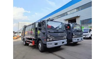 High-Efficiency Compression Dongfeng 4X2 10cbm Intensive Refuse Packer Truck1