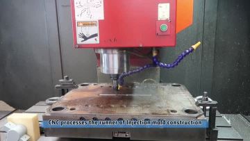CNC processes the runner of Injection