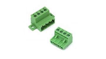 AWG 24 to 12 cable Screw type panel mounted pluggable male and female terminal block1