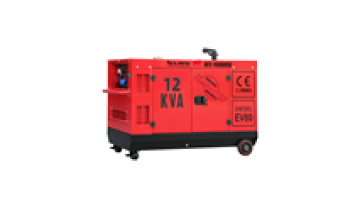 12KVA  EV80 engine silent  two cylinder water cooled diesel generator1