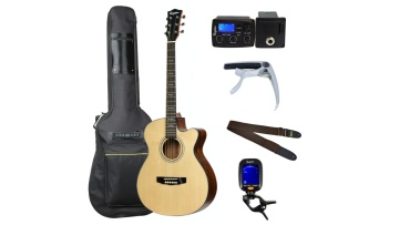 Kaysen 41 Inch Solid Top Acoustic Guitar D232