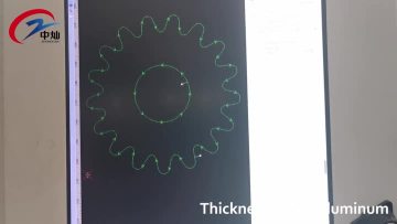 fiber laser cutting machine 4mm aluminum