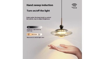 Modern-Smart-Hand-Sweep-Pendant-Light-Demo