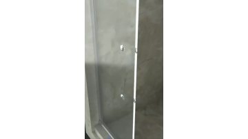 Full Brass Luxury Glass Door Handle for 3/8