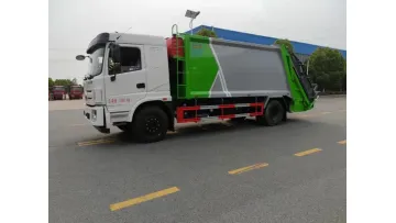 High Quality Tri-Ring 4X2 18cbm Compression Refuse Truck1