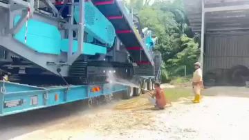 Мобильный дробильный комплекс 