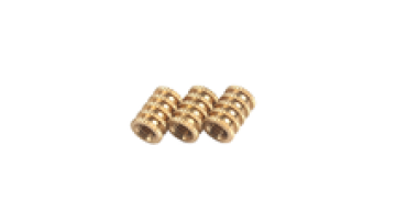 Precision Non-standard Straight Knurled Hex Brass C36000 Insert Nuts with Plastic1