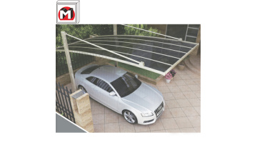 Small size aluminum frame prefabricated glass house veranda1