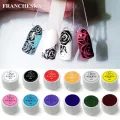 12 Colors Japan Painted Glue With High Saturation Nail Art Painting Flower Drawing Line Painting UV Gel Nail Art TSLM1