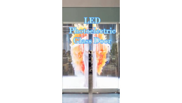 Sliding Door LED Glass